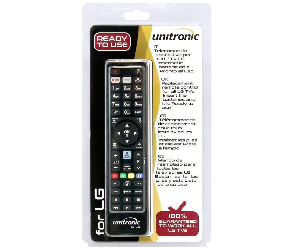 MAN3081. Telemando universal para TV LG
