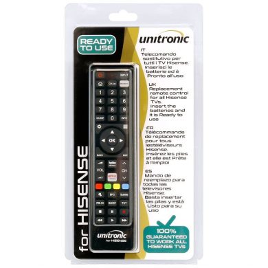 MAN3087. Telemando universal para TV HISENSE