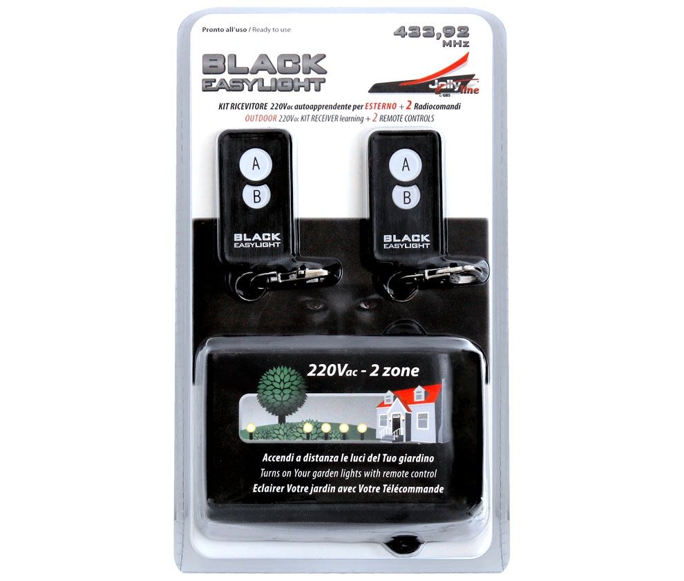 MGR030. Kit de receptor+2 emisores jardines 433MHz - Imagen 2