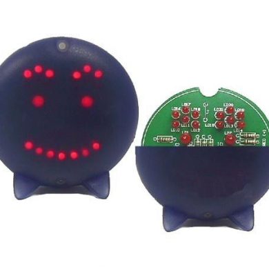WSMB175. EMOTICONO ANIMADO CON LEDs