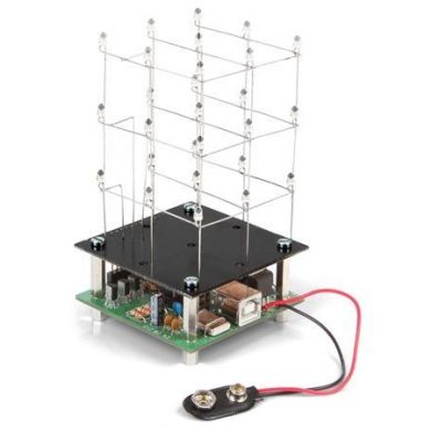 WSL193. CUBO LED 3D 3 x 3 x 3 de Velleman