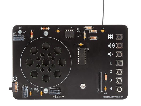 WSAH194. RADIO FM CON CONTROL DIGITAL