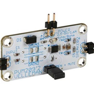MM209. AMPLIFICADOR AUDIO CLASE D MONO