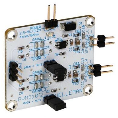 MM210. AMPLIFICADOR AUDIO CLASE D ESTÉREO