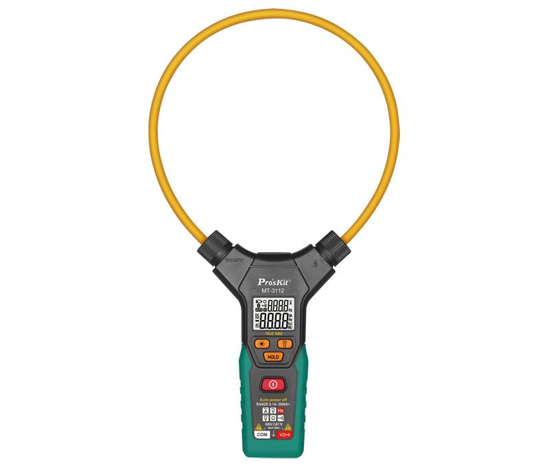MUL3112. Pinza amperimétrica True-RMS 600A CA