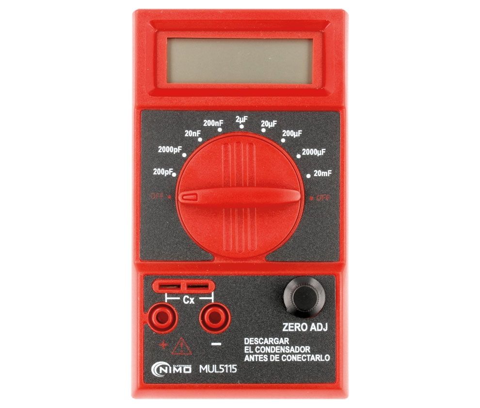 MUL5115. Capacímetro 3 1/2 Dig. 200pF-20000uF