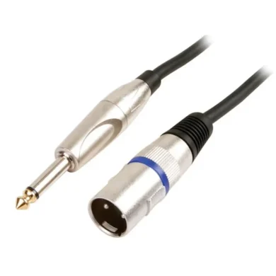PAC116. Cable XLR macho/jack 6,3 macho 6 m