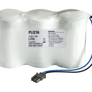 PLI216. Pack pilas Litio ER34615-3PTC-DI2 10,8V