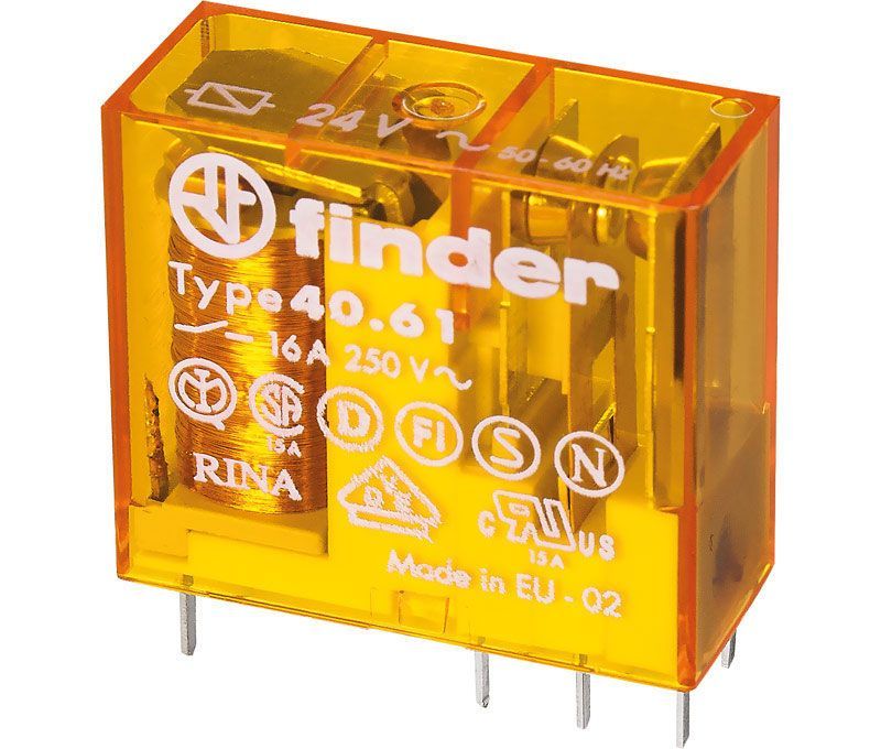 Relé Mini para circuito impreso PCB