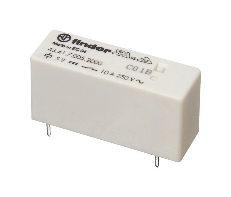Rele 5VDC Cto. Impreso 10A. RL187