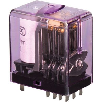 Rele 24VDC industrial 4 Ctos. 1A. RL307