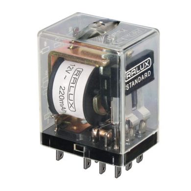 Rele 24VDC 3 circuitos 10A. RL325