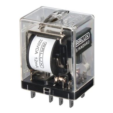 Rele 12VAC 2 circuitos 10A. RL338