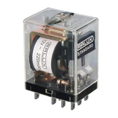 Rele 12VAC 3 circuitos 10A. RL339
