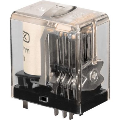 Rele 12VDC industrial 2 Ctos. 5A. RL401