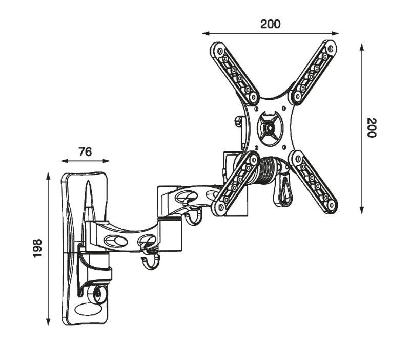 SOP003. Soporte para TV LED/TFT de 10" a 32" - Imagen 2
