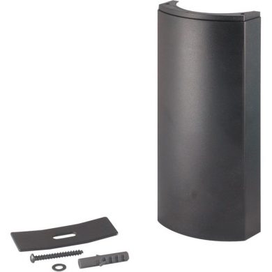 SOP100N. Canaleta cubre cables en aluminio negro
