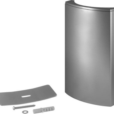SOP101G. Canaleta cubre cables en aluminio plata
