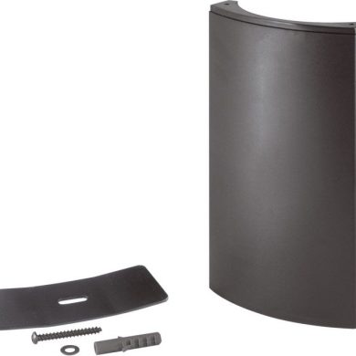 SOP101N. Canaleta cubre cables en aluminio negro