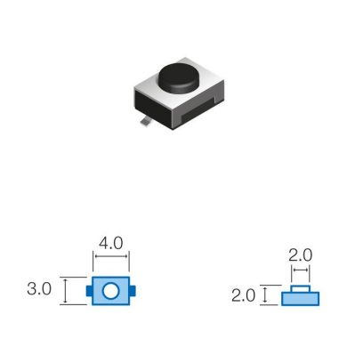 SW036. Pulsador de tacto SMD