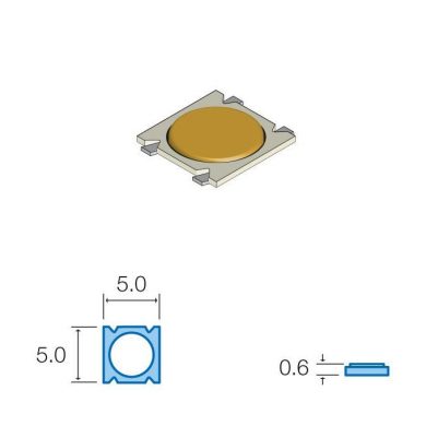 SW037. Pulsador de tacto SMD