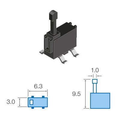 SW040. Micro Switch fin de carrera