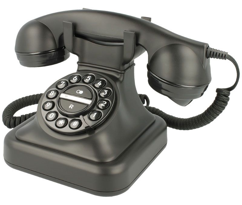 TELF038. Teléfono réplica de diseño retro Graham - Imagen 2