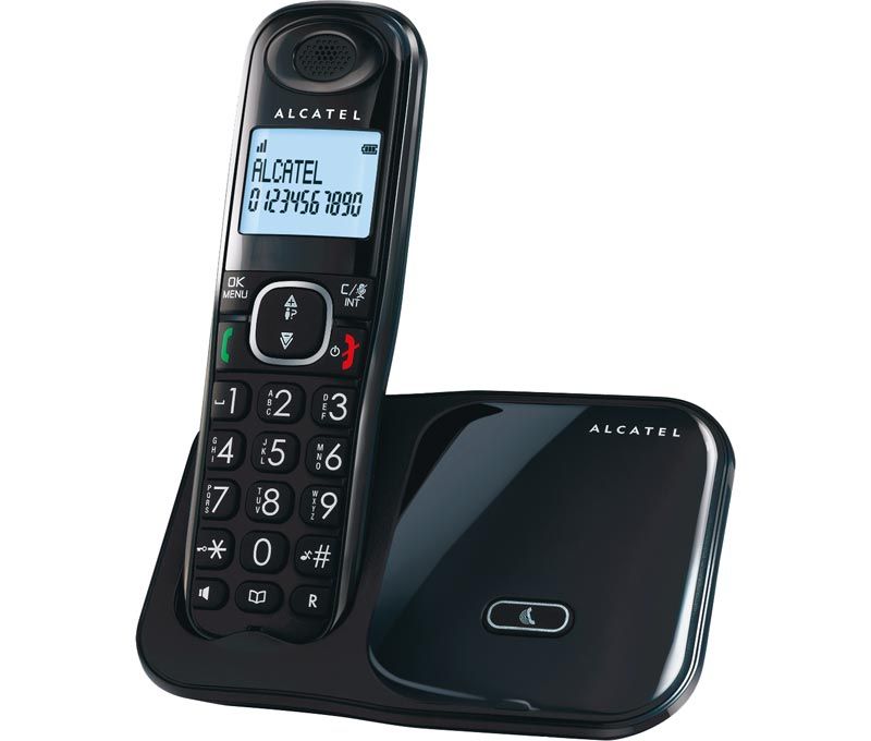 TELF041. Teléfono inalámbrico teclado grande