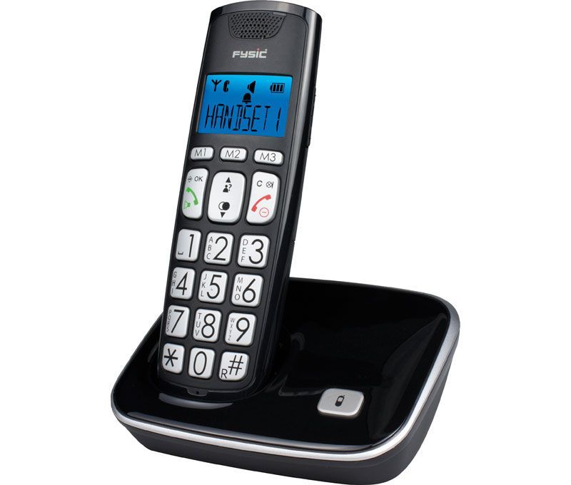 TELF090. Telefono inalambrico teclas grandes