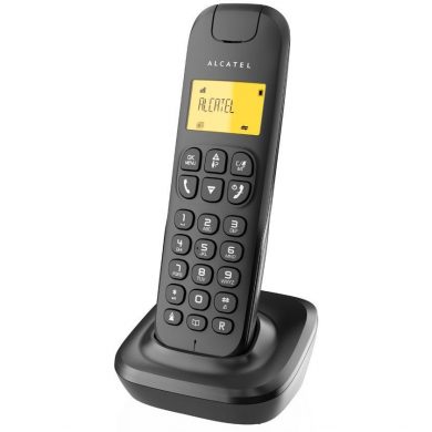 TELF111. Teléfono inalámbrico ALCATEL D135 Negro