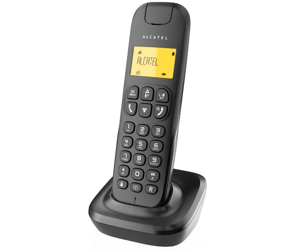 TELF111. Teléfono inalámbrico ALCATEL D135 Negro