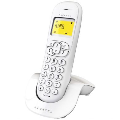 TELF113. Teléfono inalámbrico ALCATEL C250w Blanco