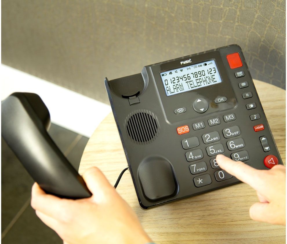 TELF115. Teléfono con teclas grandes y botón SOS - Imagen 7