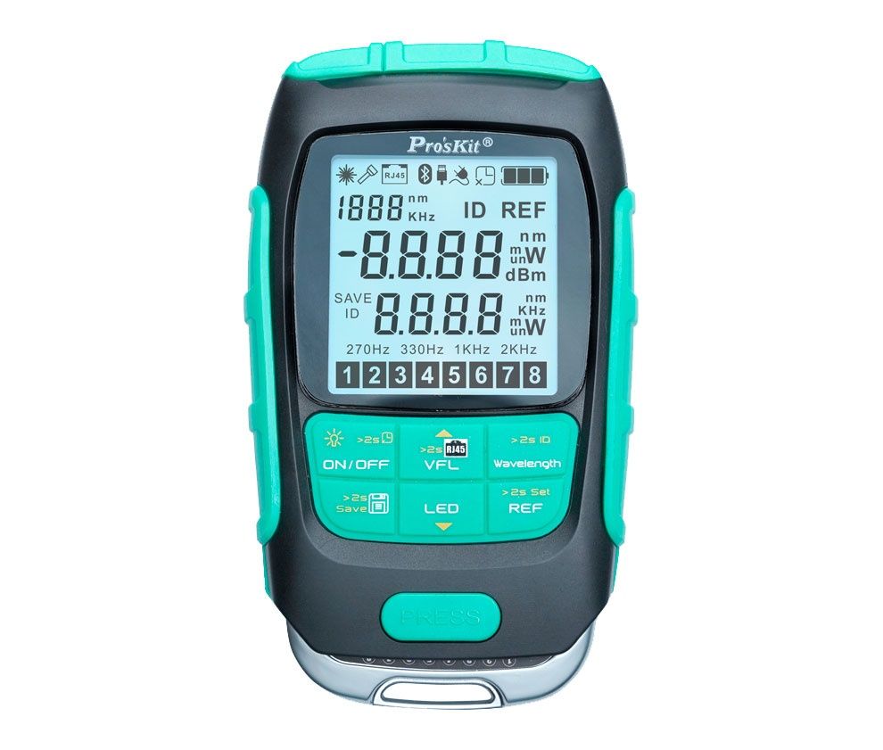 TESMT7615. Multímetro de potencia fibra óptica 4 en 1 - Imagen 2