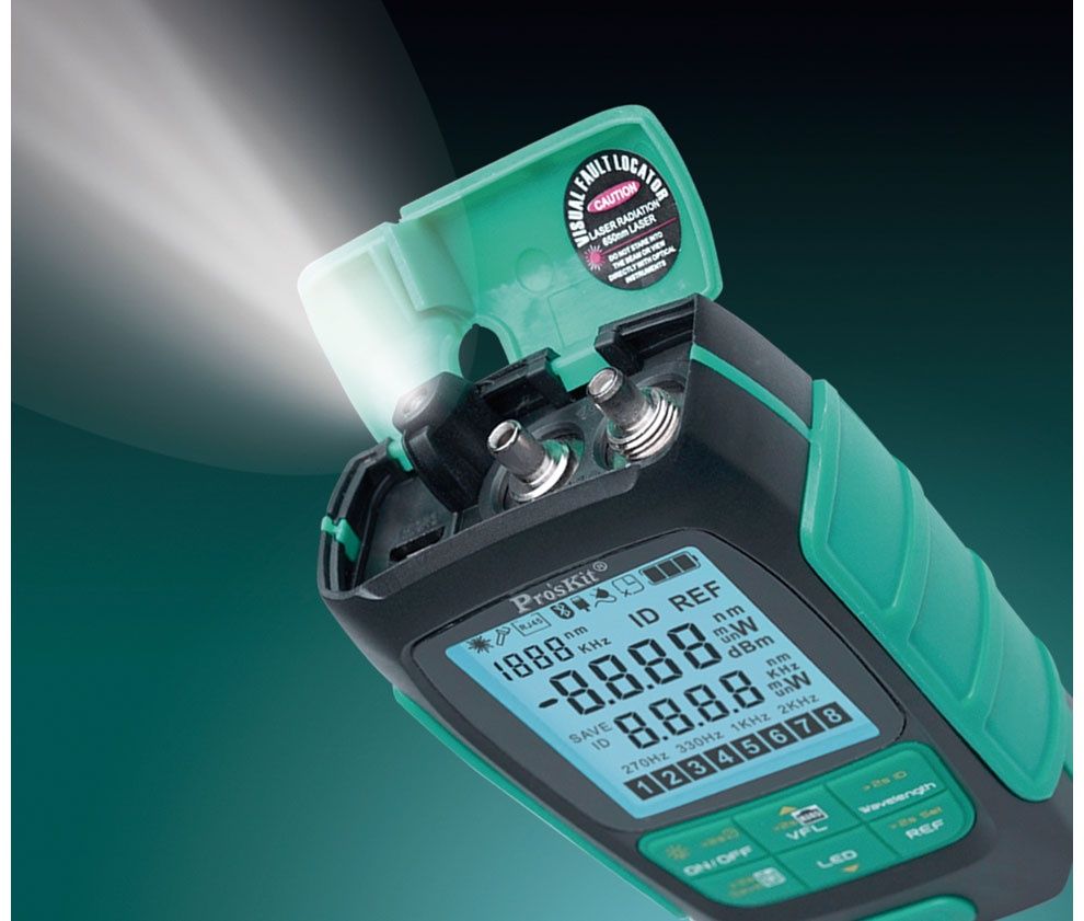 TESMT7615. Multímetro de potencia fibra óptica 4 en 1 - Imagen 5