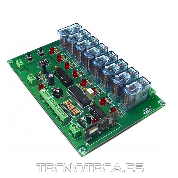 TL-423. Módulo cebek Receptor RF G3 8 canales.