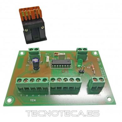 TL-50. Módulo cebek Emisor 99 canales por cable