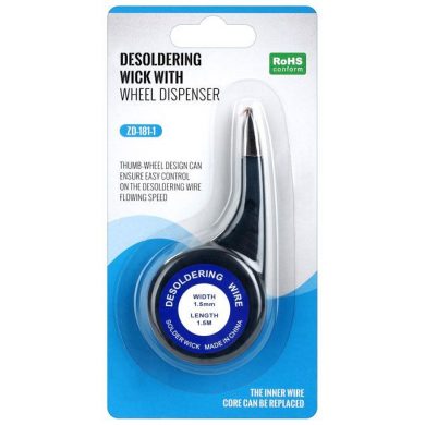 TRE017. Trenza para de-soldar con dispensador