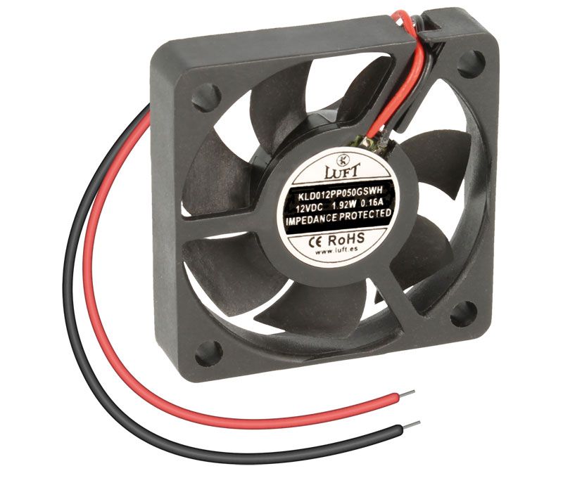 VEN025. Ventilador de 50x50x10mm a 12Vcc
