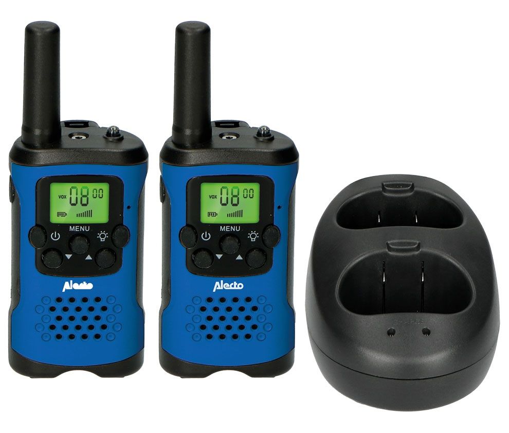 WALKIE044AZ. Conjunto de walkie-talkies 8 canales