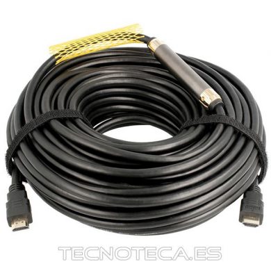 CONEXIÓN HDMI MACHO A MACHO CON AMPLIFICADOR INTEGRADO