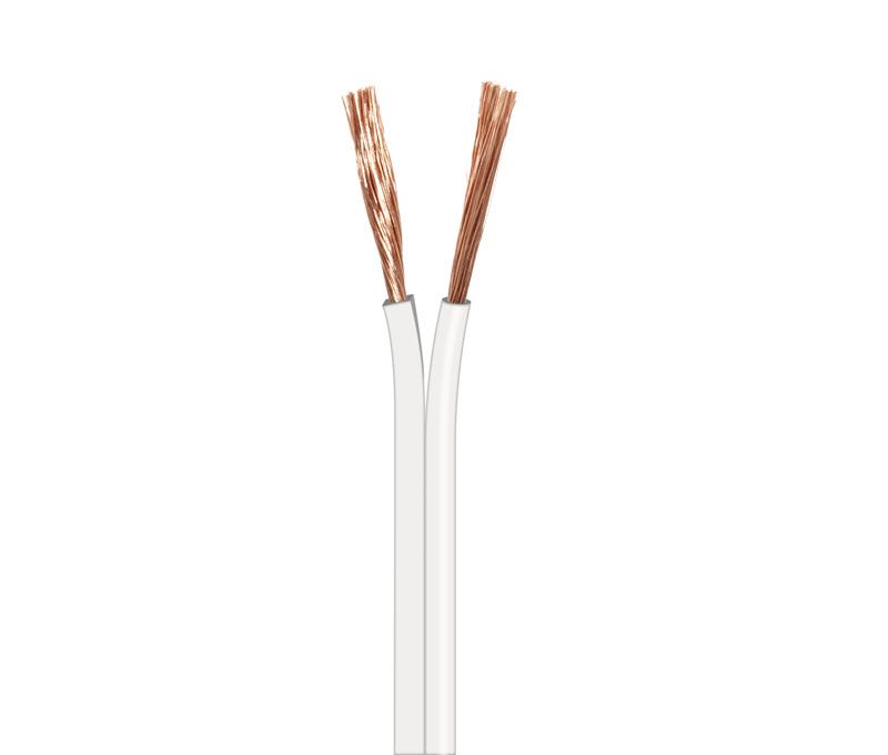 WIR9003-10. Cable altavoz 2x1.0mm Blanco 10m - Imagen 2